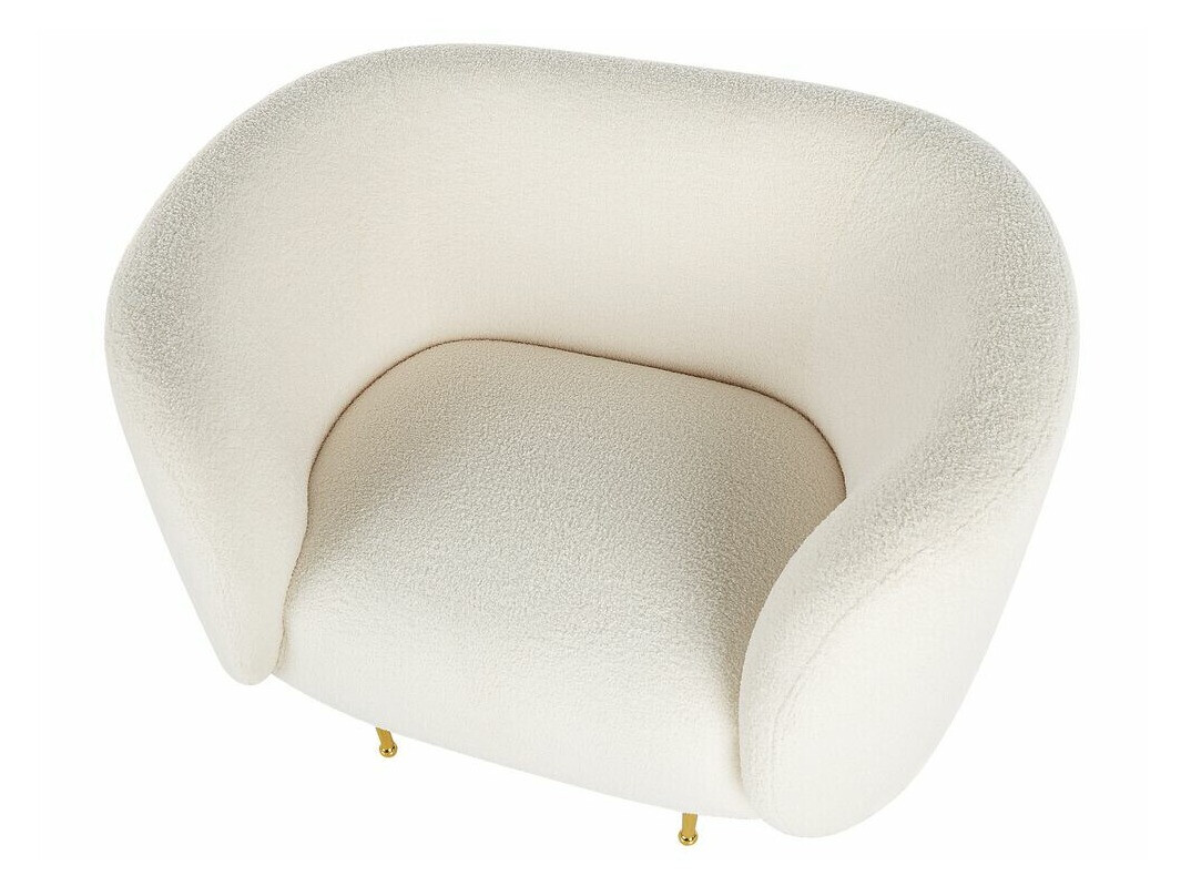 Кресло Berwyn 122 (Белый + Золотой)