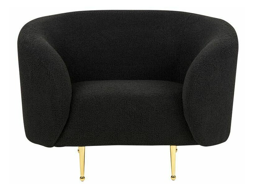 Krēsls Berwyn 122 (Melns + Zelta)