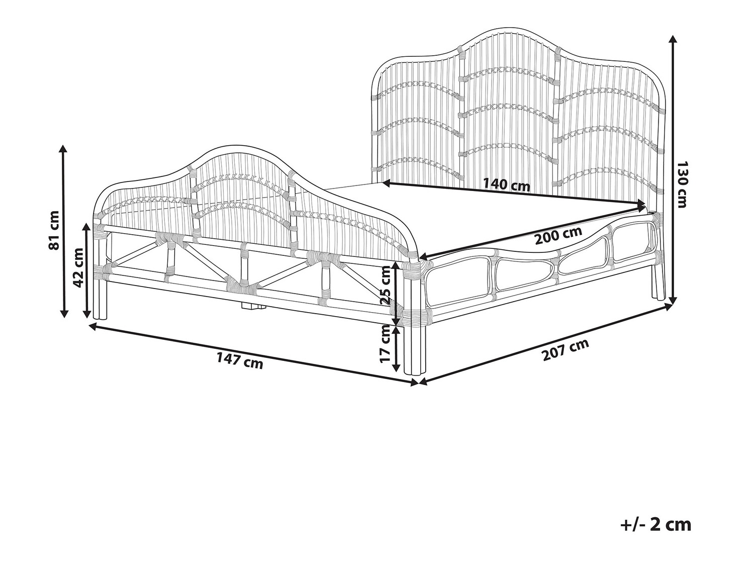 Кровать Berwyn 126