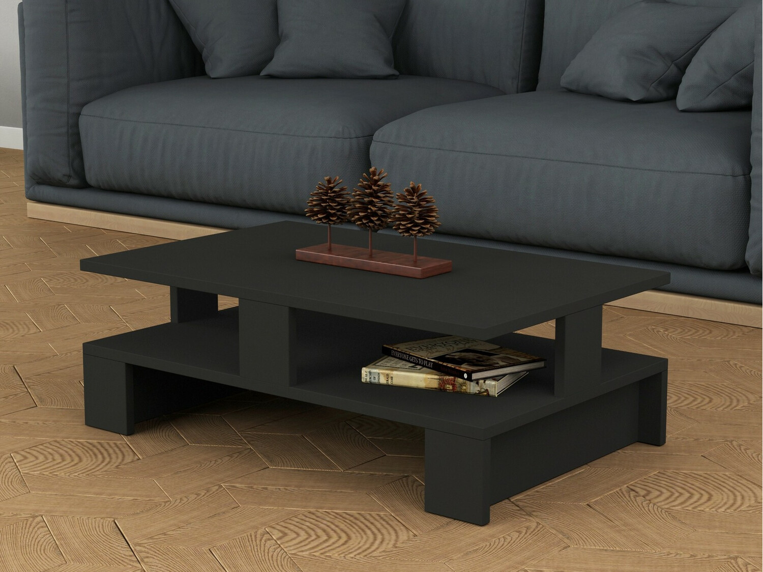 Журнальный столик Kailua 1216 (Антрацит)