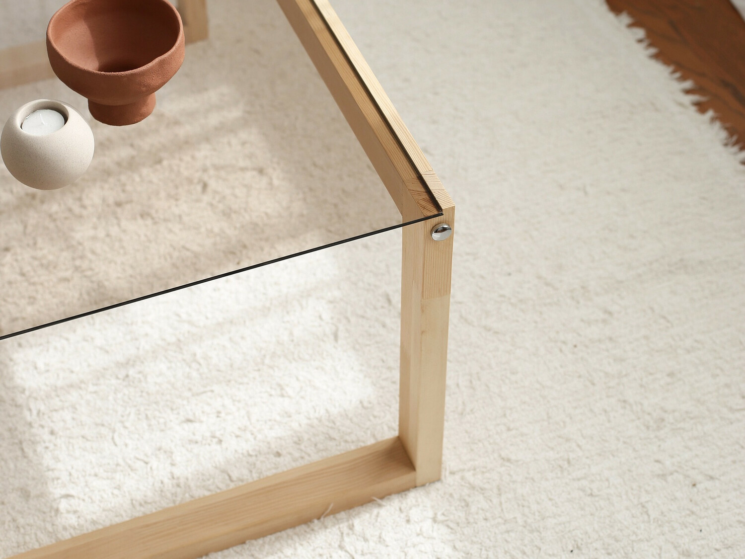 Žurnālu galdiņš Kailua 1179 (Gaiši brūns)