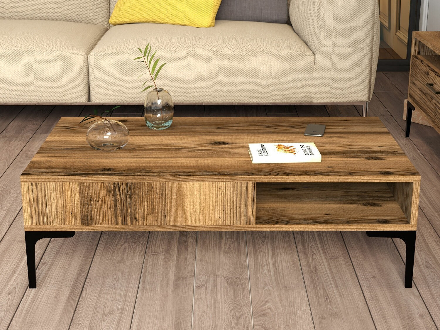 Журнальный столик Kailua 1239 (Грецкий орех)