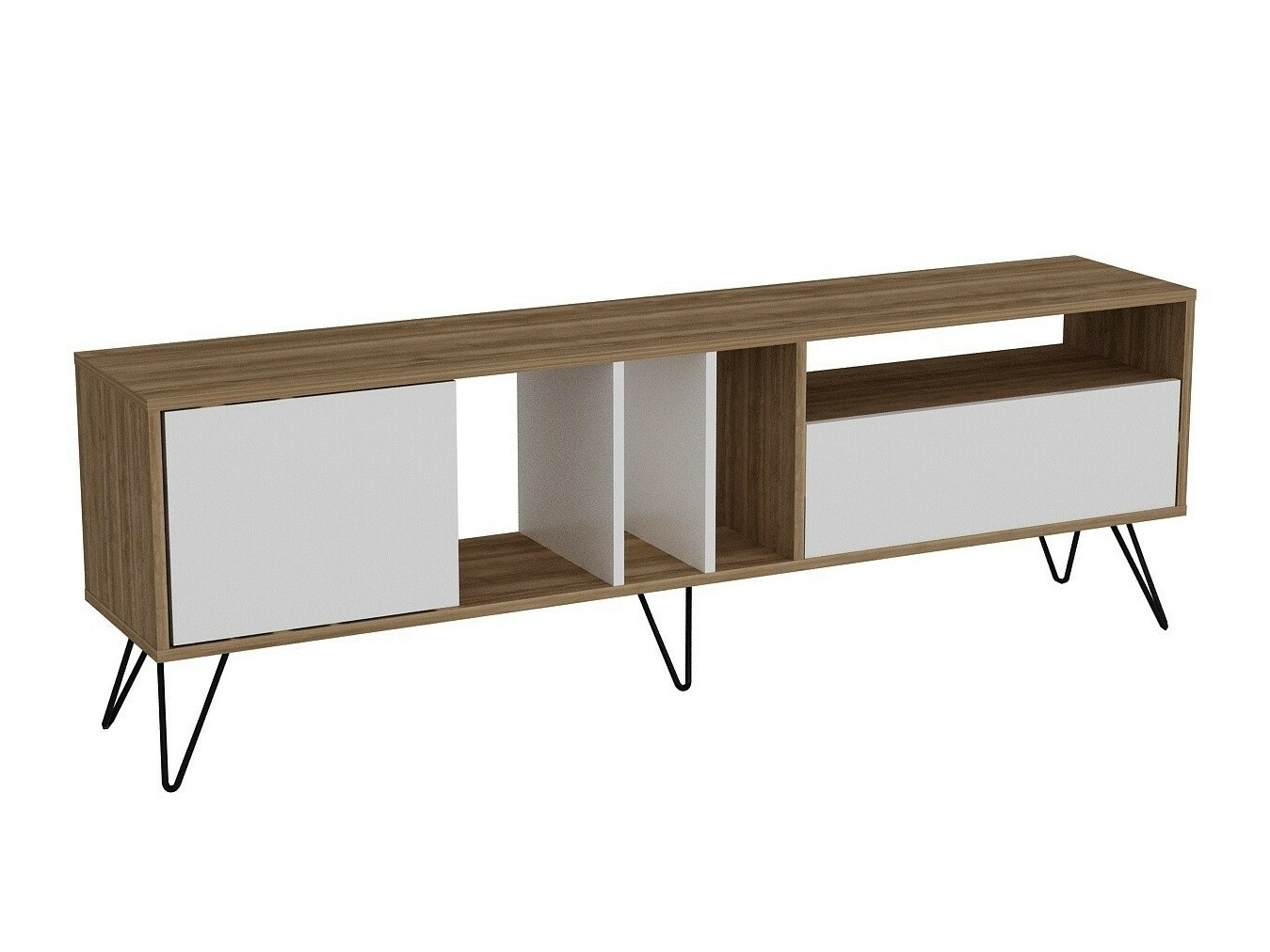 TV galds Kailua 1276 (Balts + Riekstkoks)