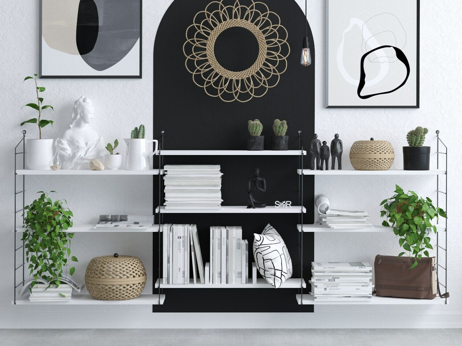 Настенная полка Kailua 1317