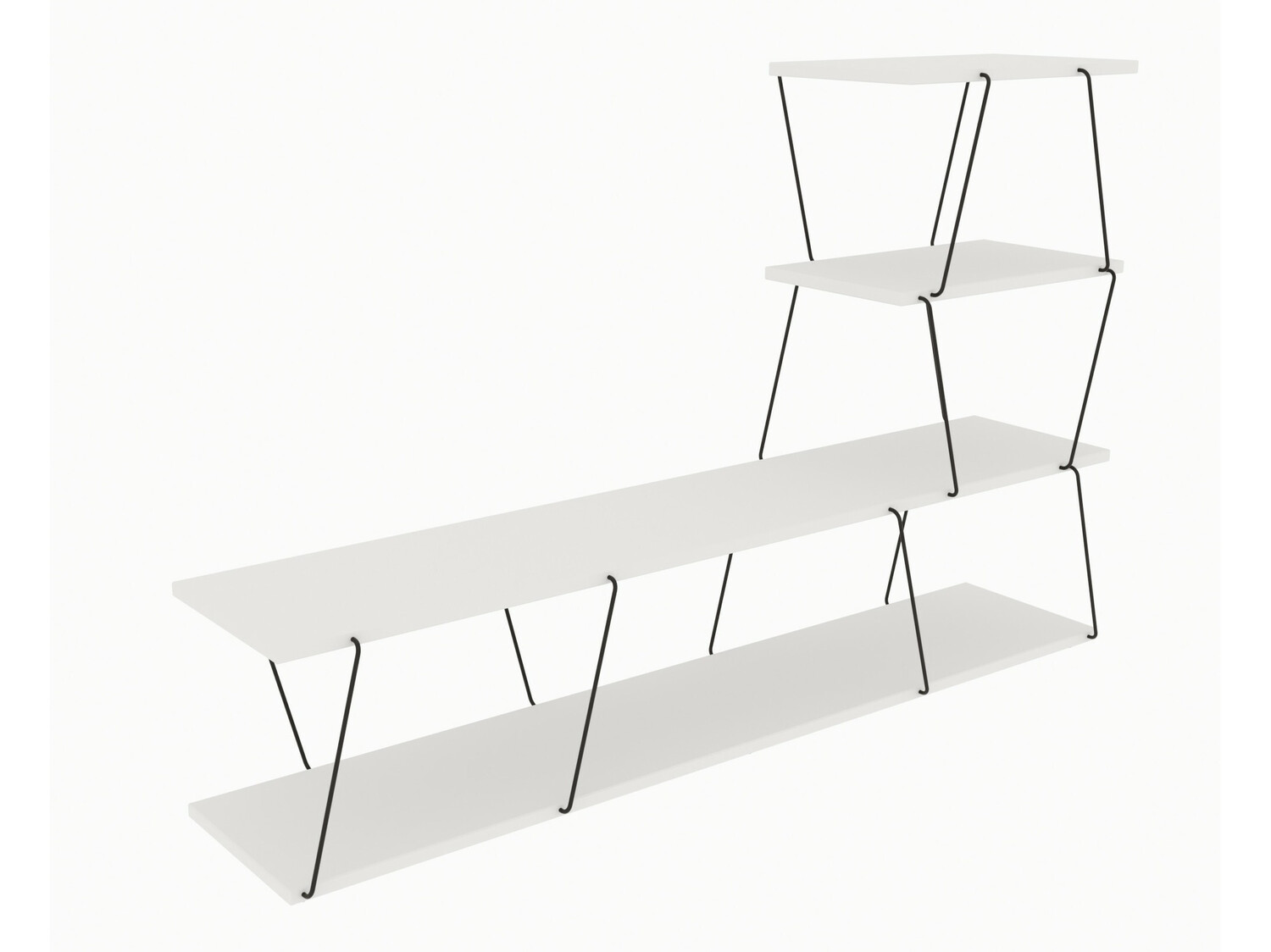 TV galds Kailua 1335 (Balts)