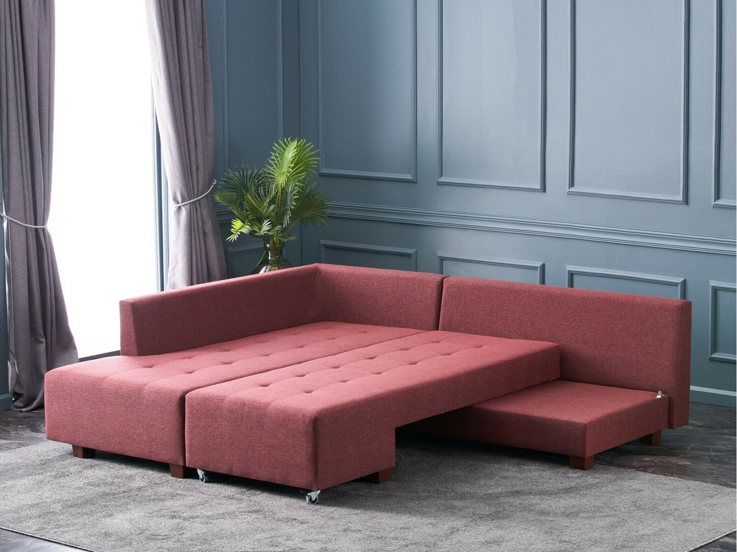 Угловой диван Altadena 296 (Бордо)