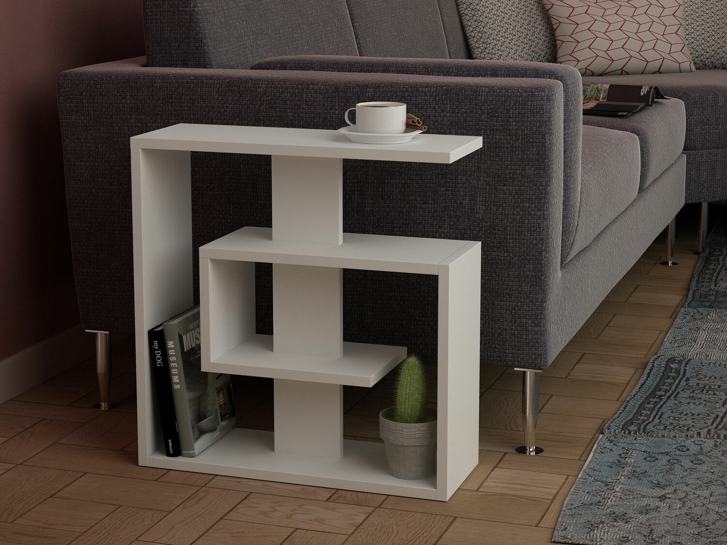 Kafijas galdiņš Kailua 1351 (Balts)