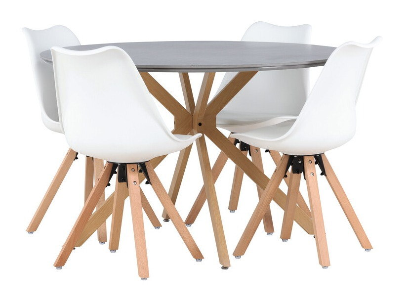 Обеденный гарнитур Dallas 4237 (Белый)