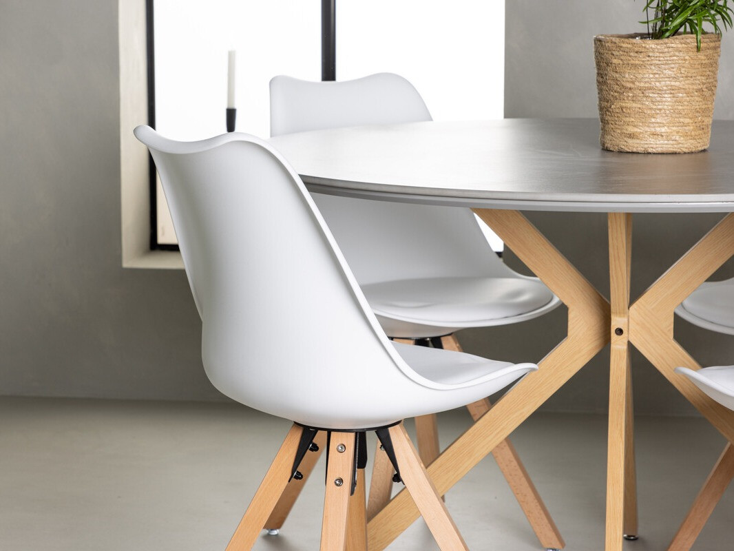 Обеденный гарнитур Dallas 4237 (Белый)