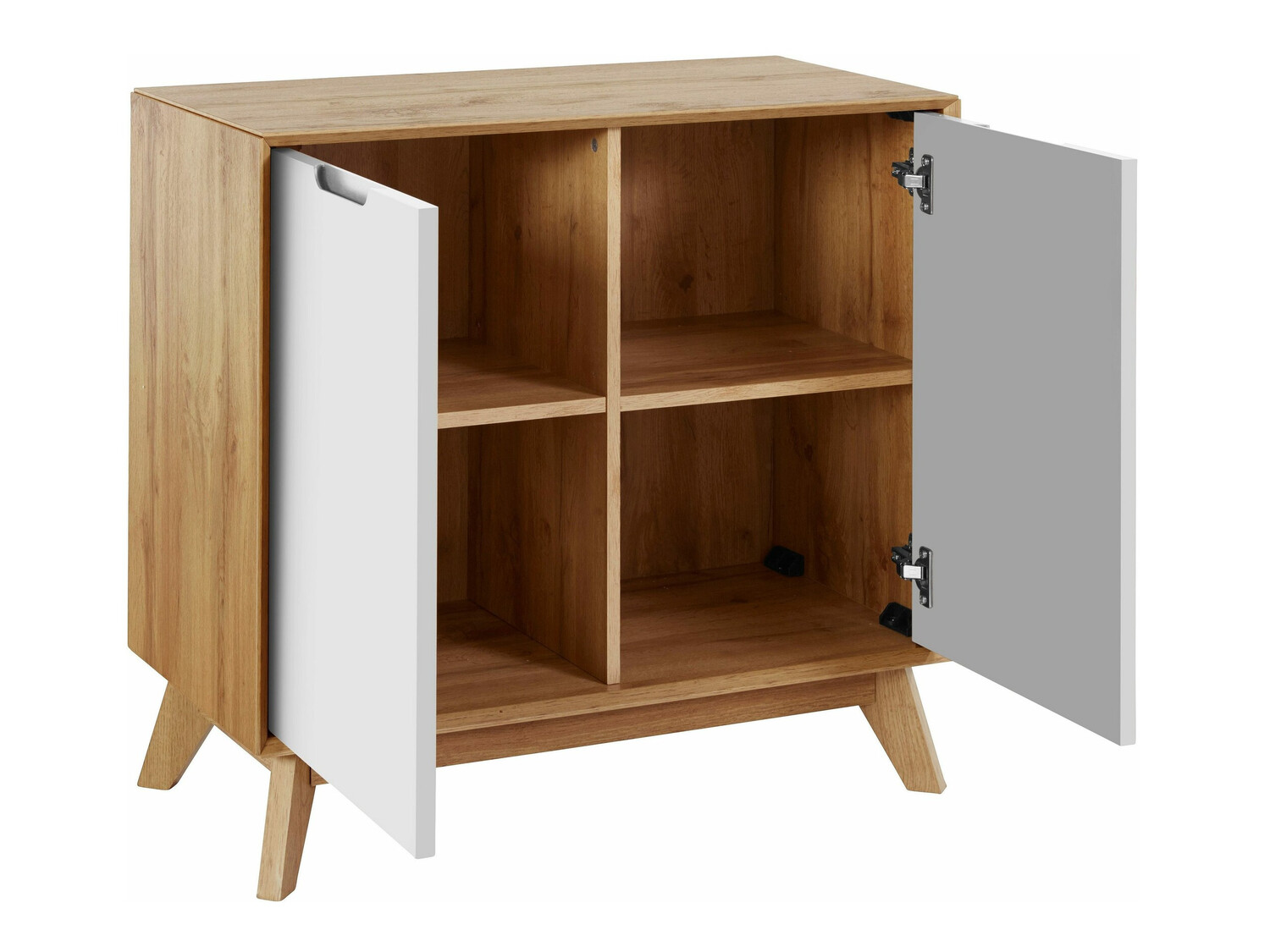 Шкафчик Dorvou 101 (Белый + Дуб)