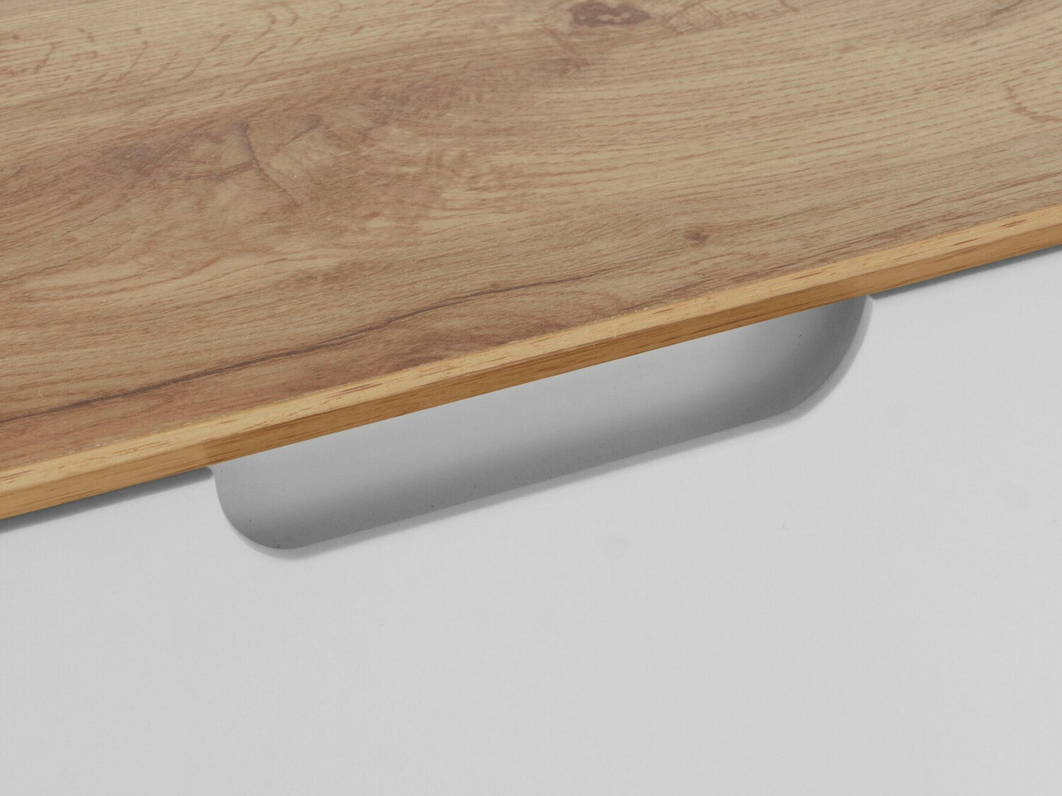 ТВ тумба Dorvou 102 (Белый + Дуб)