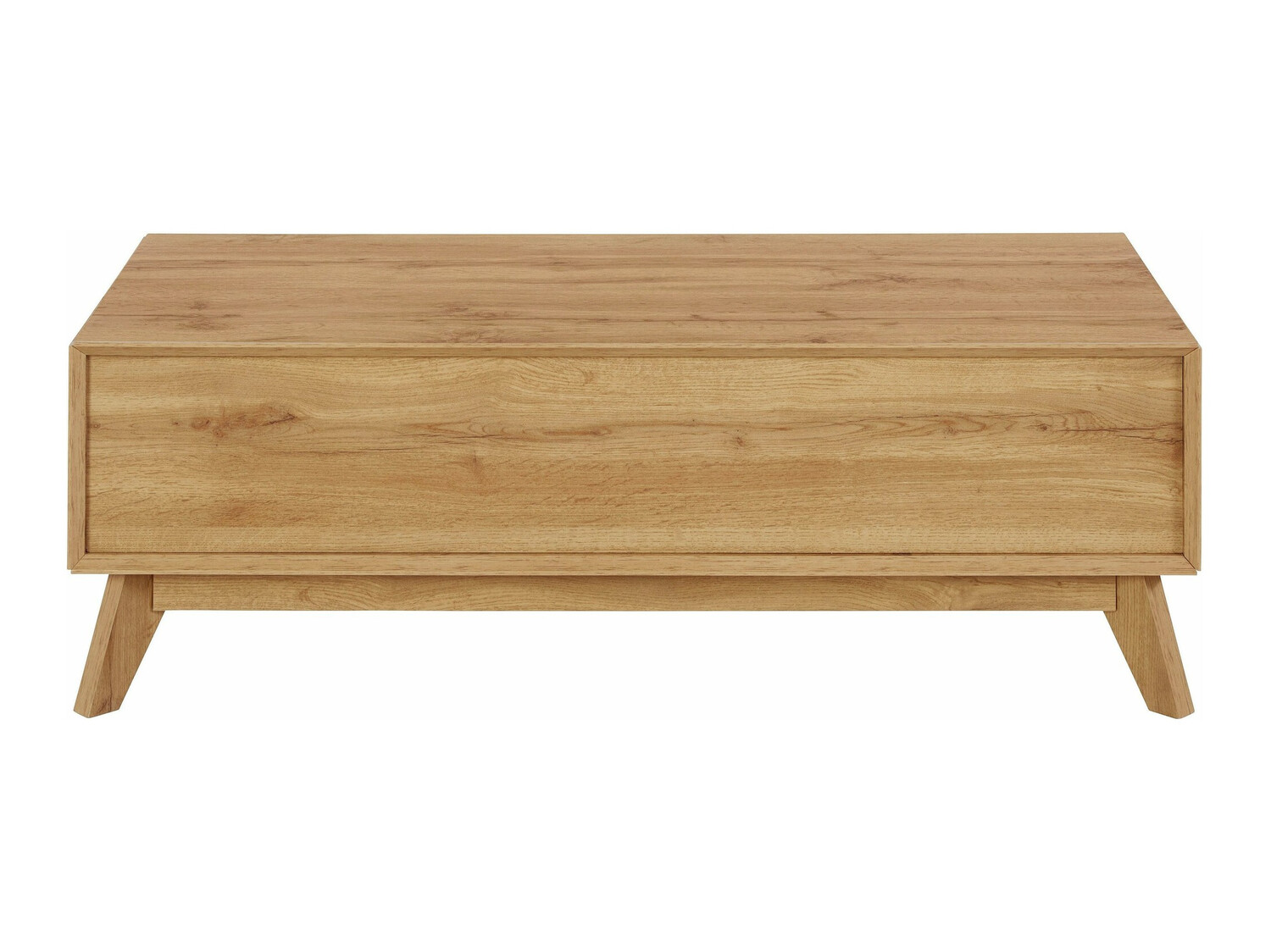 Журнальный столик Dorvou 103 (Белый + Дуб)