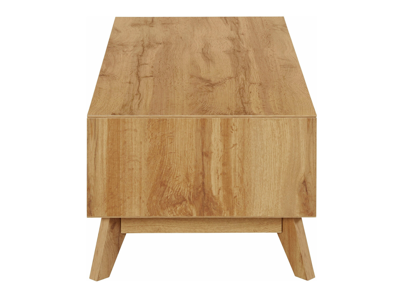 Журнальный столик Dorvou 103 (Белый + Дуб)