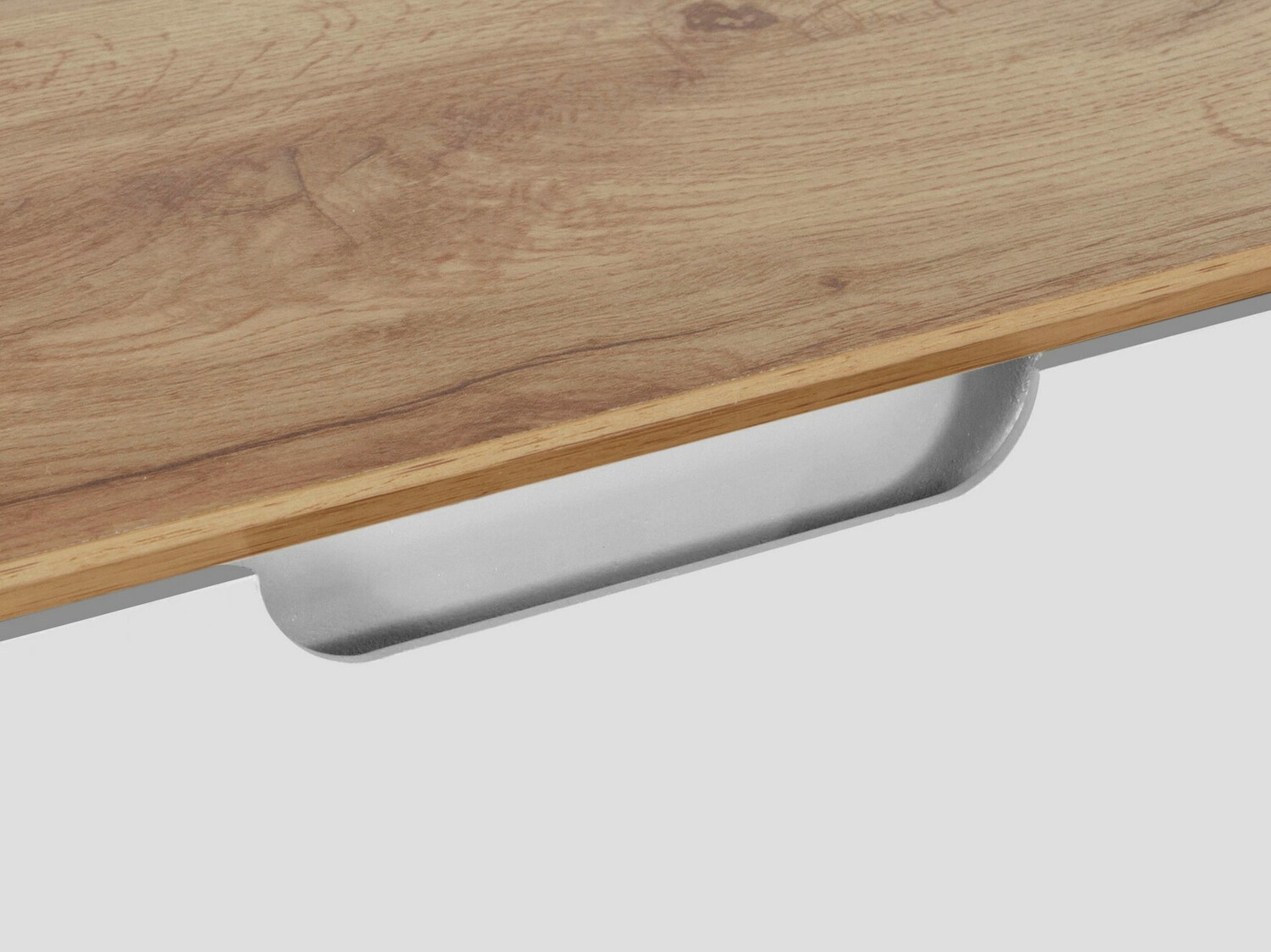 Журнальный столик Dorvou 103 (Белый + Дуб)