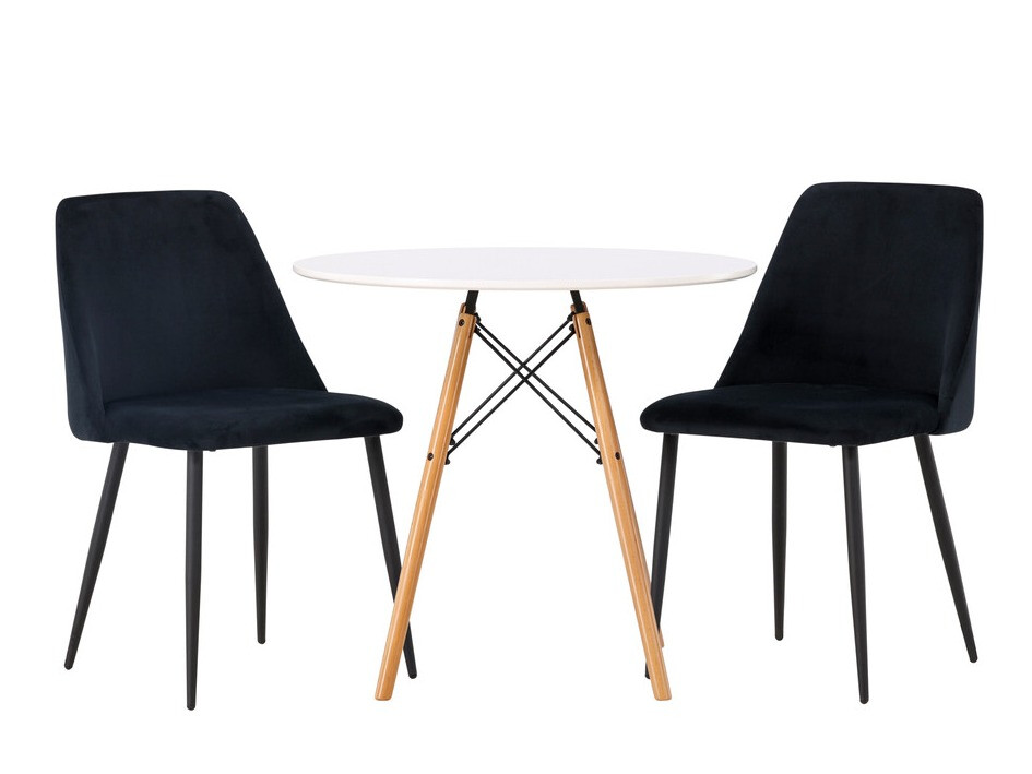 Ēdamistabas komplekts Dallas 4245 (Melns)