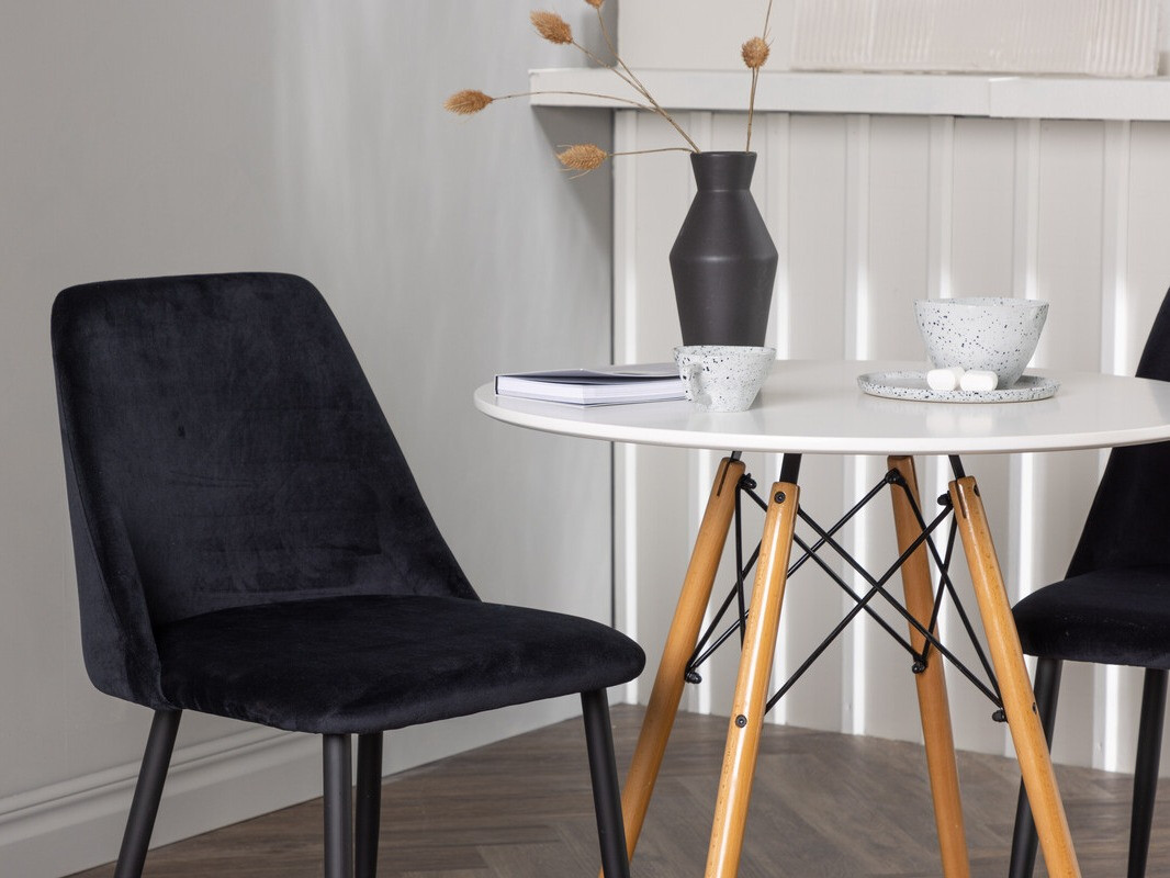 Ēdamistabas komplekts Dallas 4245 (Melns)