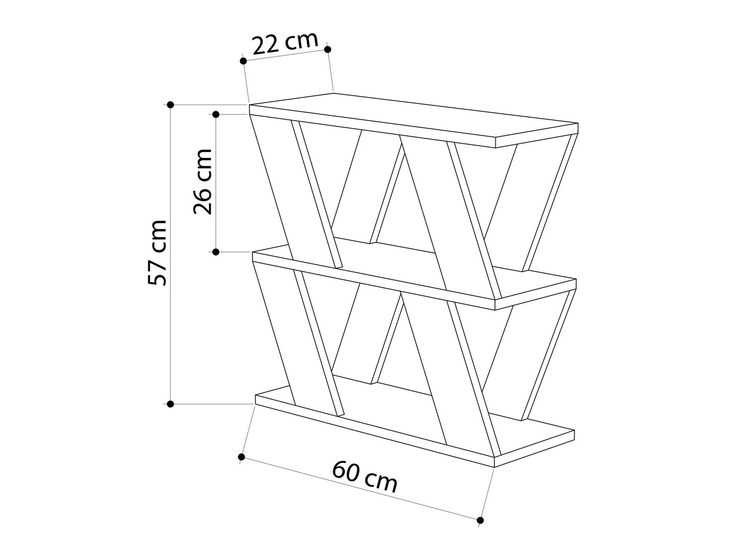 Kafijas galdiņš Kailua 1377 (Balts)