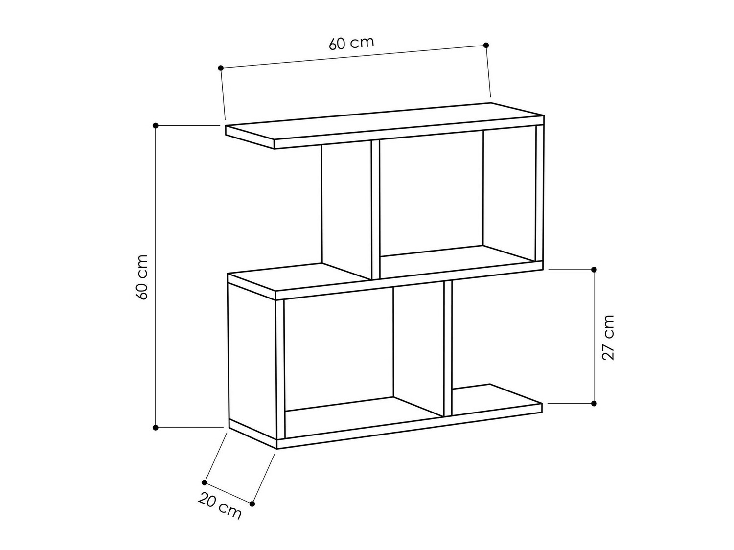 Kafijas galdiņš Kailua 1378 (Balts)