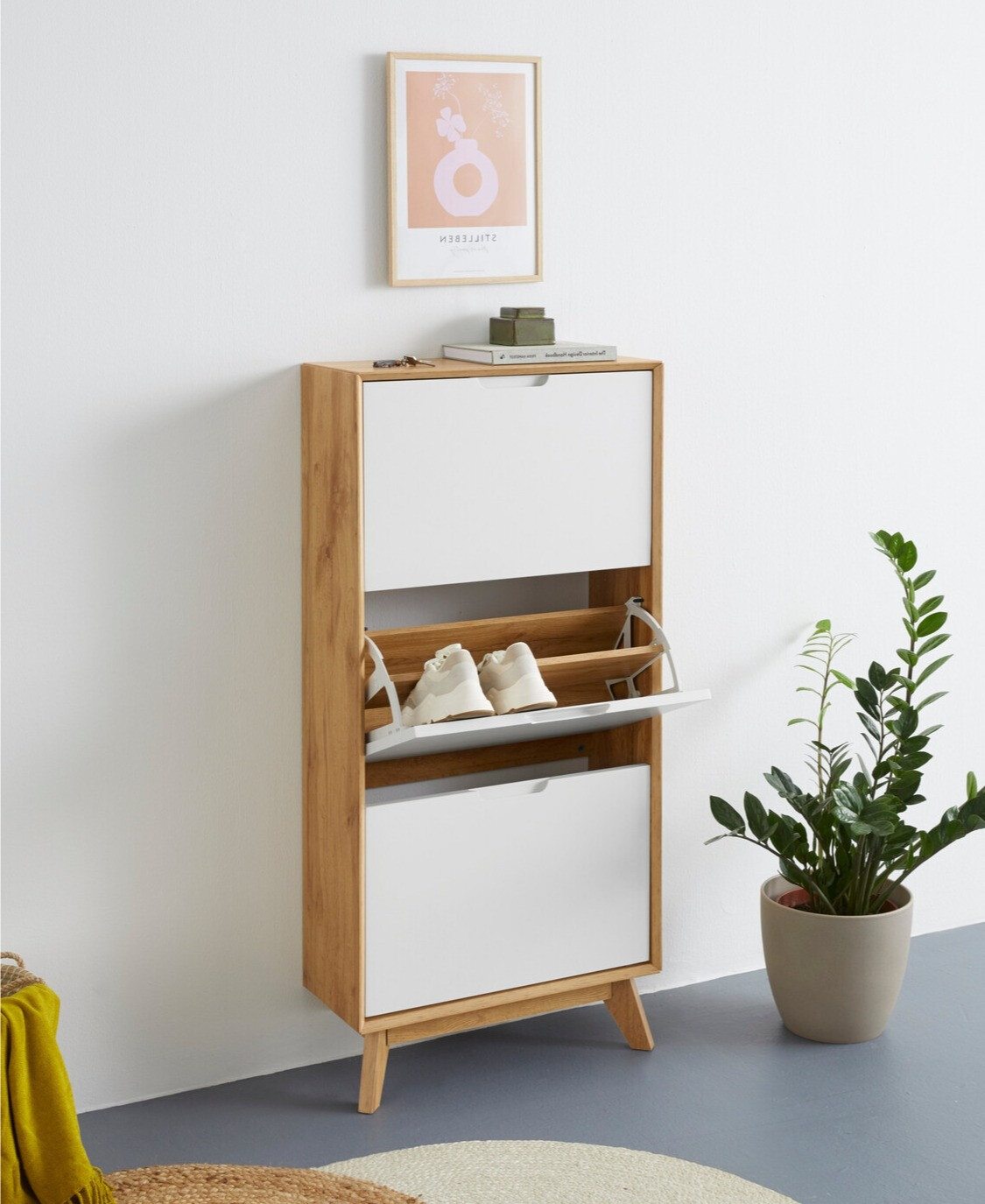 Kurpju kaste Dorvou 104 (Balts + Ozols)