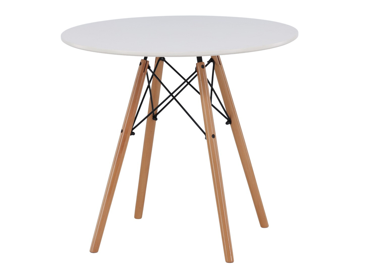 Обеденный гарнитур Dallas 4245 (Белый + Чёрный)