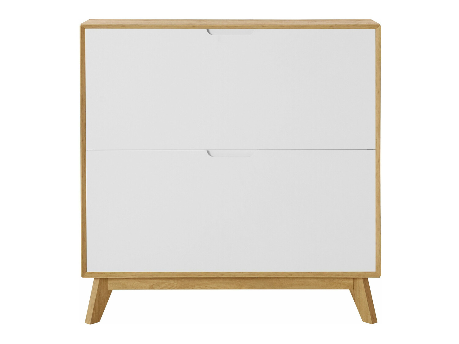 Тумба для обуви Dorvou 106 (Белый + Дуб)