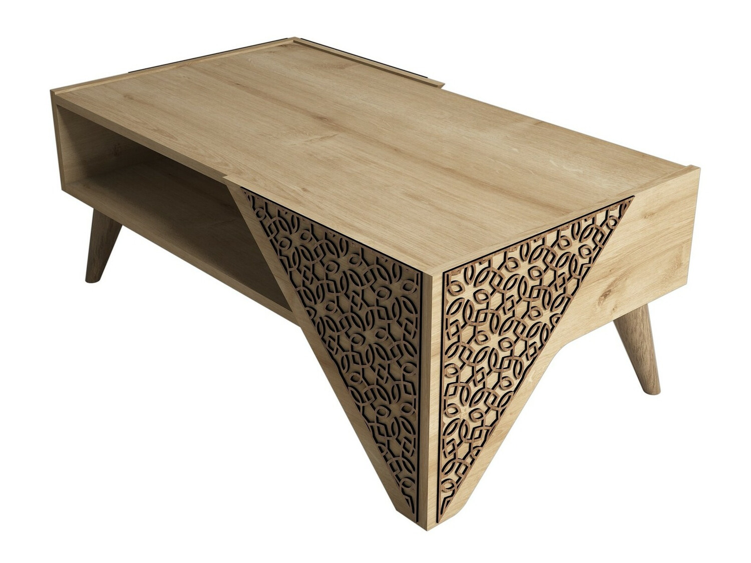 Žurnālu galdiņš Kailua 1375 (Ozols)