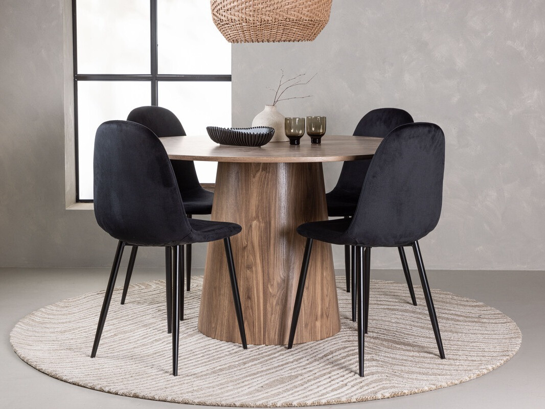 Ēdamistabas komplekts Dallas 4246 (Brūns)