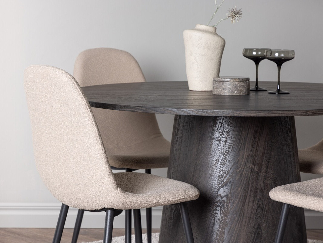 Ēdamistabas komplekts Dallas 4247 (Tumši brūns)