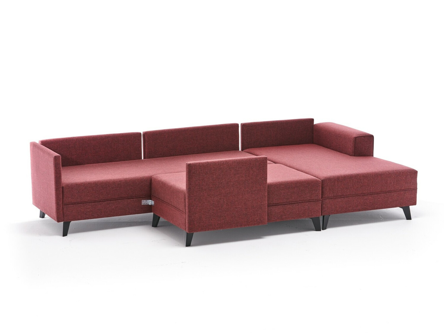 Stūra dīvāns Altadena 315 (Bordo)