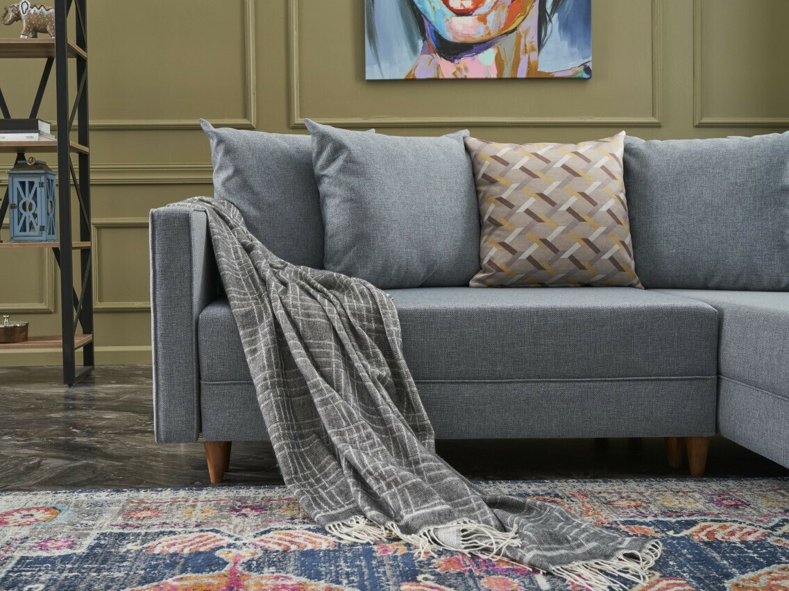 Stūra dīvāns Altadena 317 (Gaiši zils)