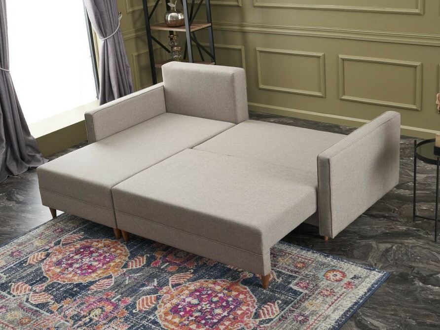 Stūra dīvāns Altadena 317 (Krēms)