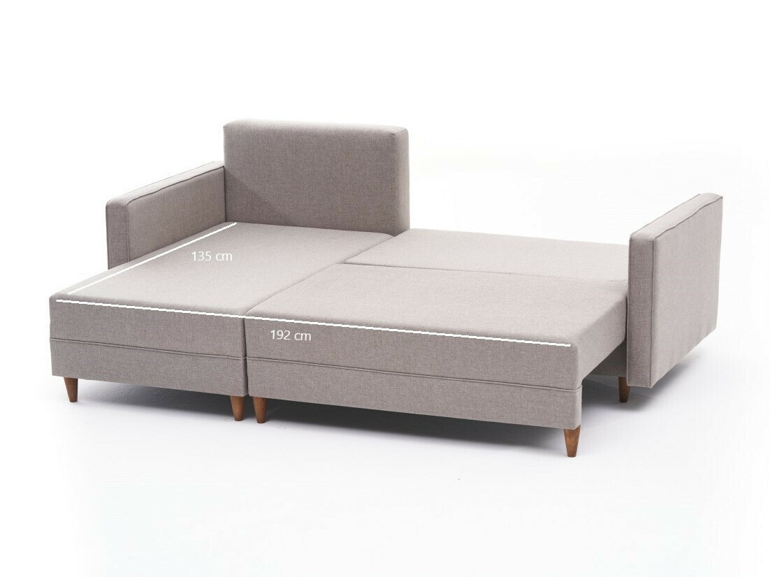 Stūra dīvāns Altadena 317 (Krēms)