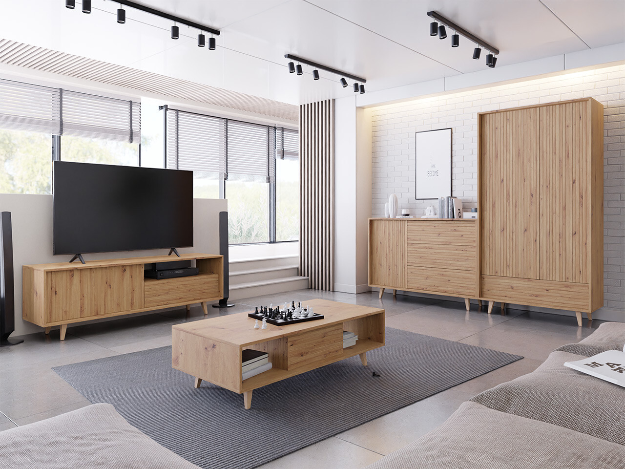 Viesistabas komplekts Comfivo Romtori I