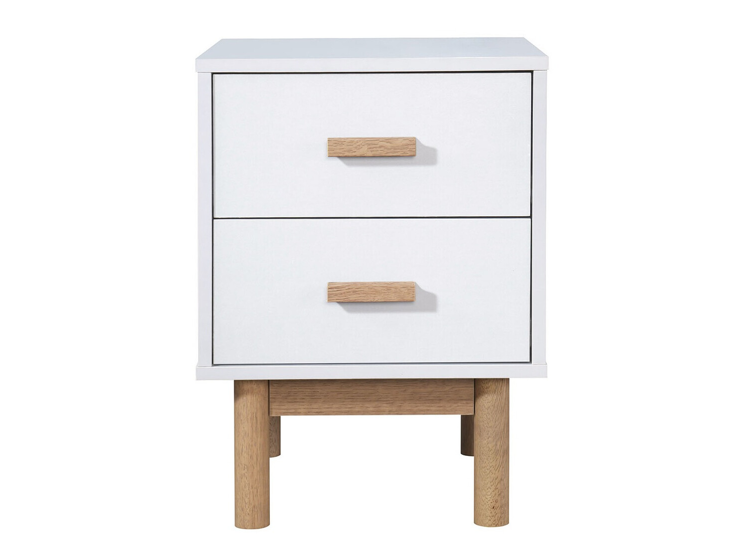 Naktsgaldiņš Nolcalu 102 (Balts + Ozols)