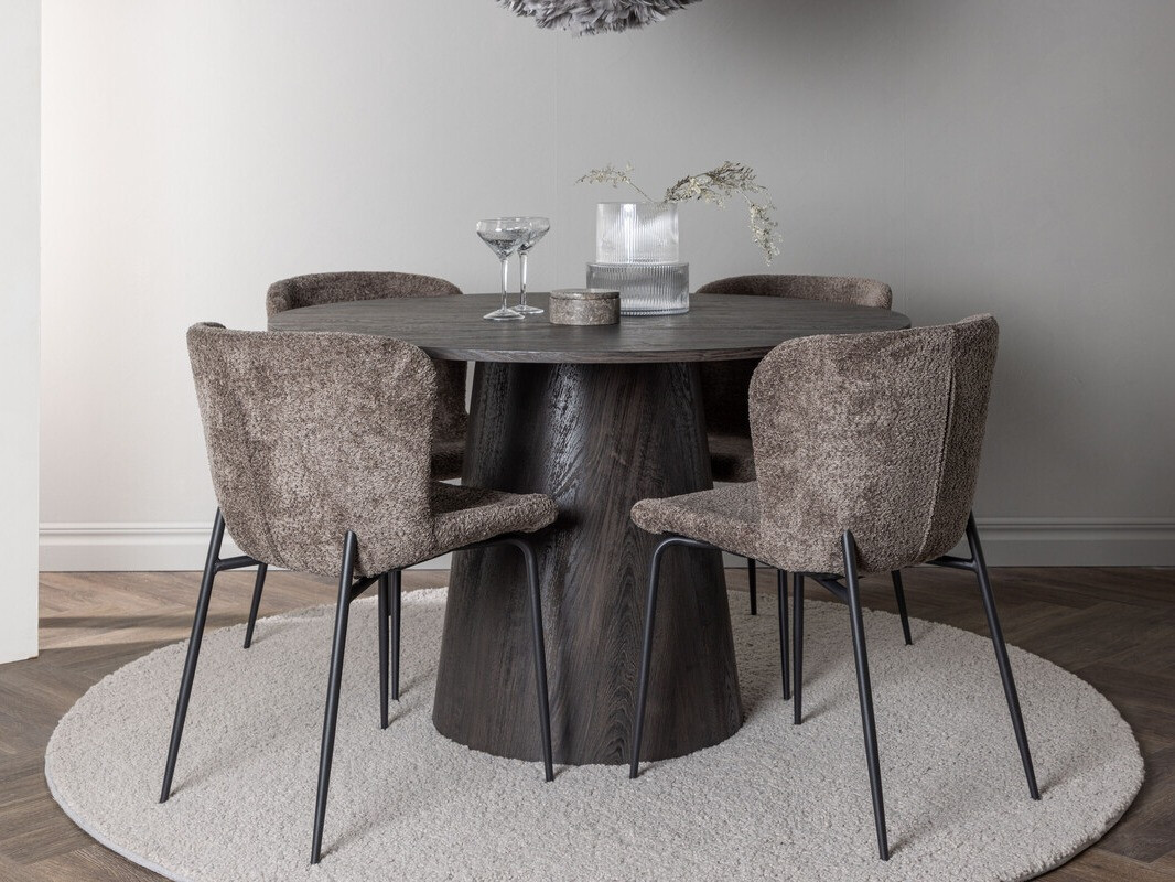 Обеденный гарнитур Dallas 4257 (Темно-коричневый)