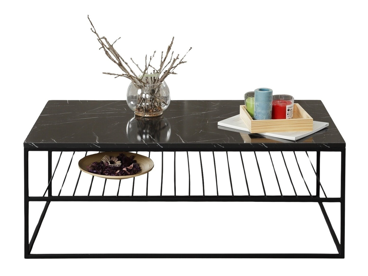 Журнальный столик Kailua 1426 (Черный мрамор)