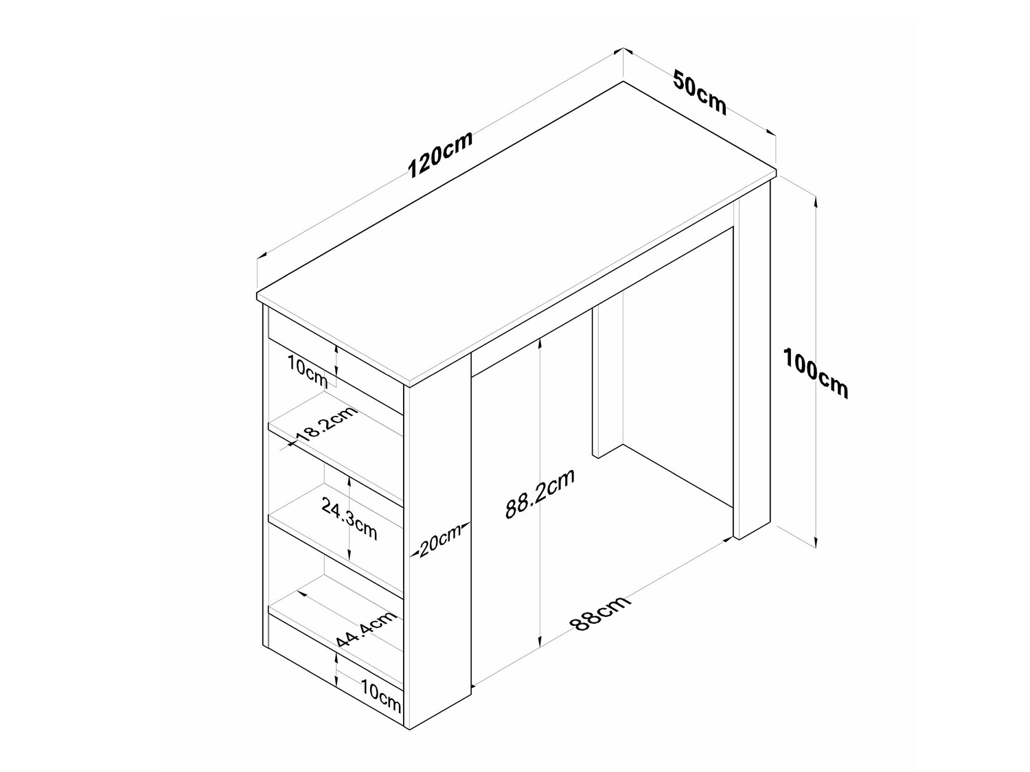 Барная стойка Kailua 1437