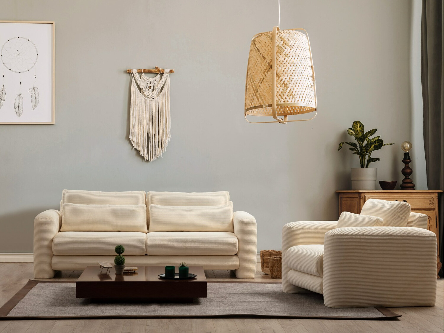 Dīvāns Altadena 330 (Bēšs)