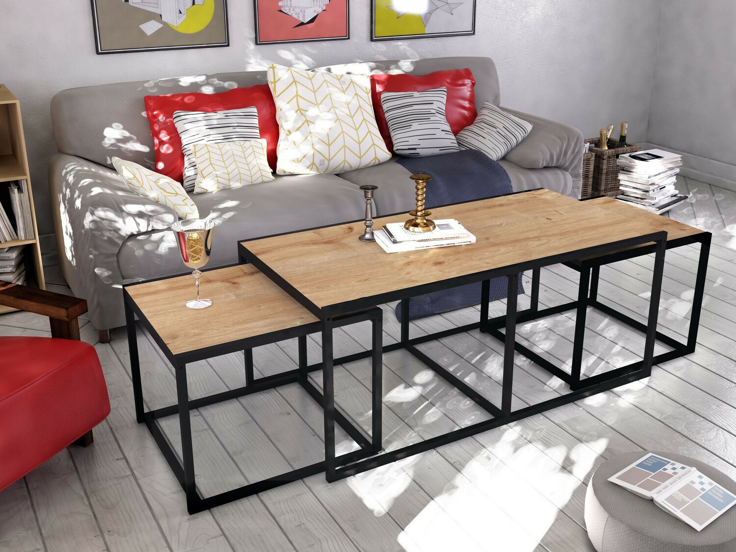 Комплект журнальных столиков Kailua 1434