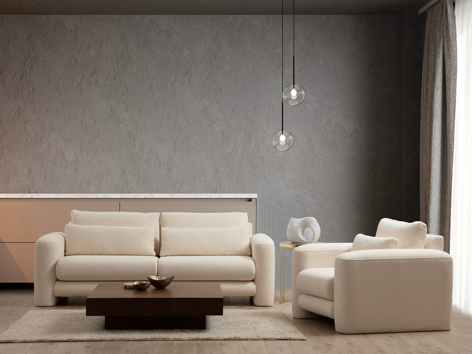 Кресло Altadena 332 (Крем)