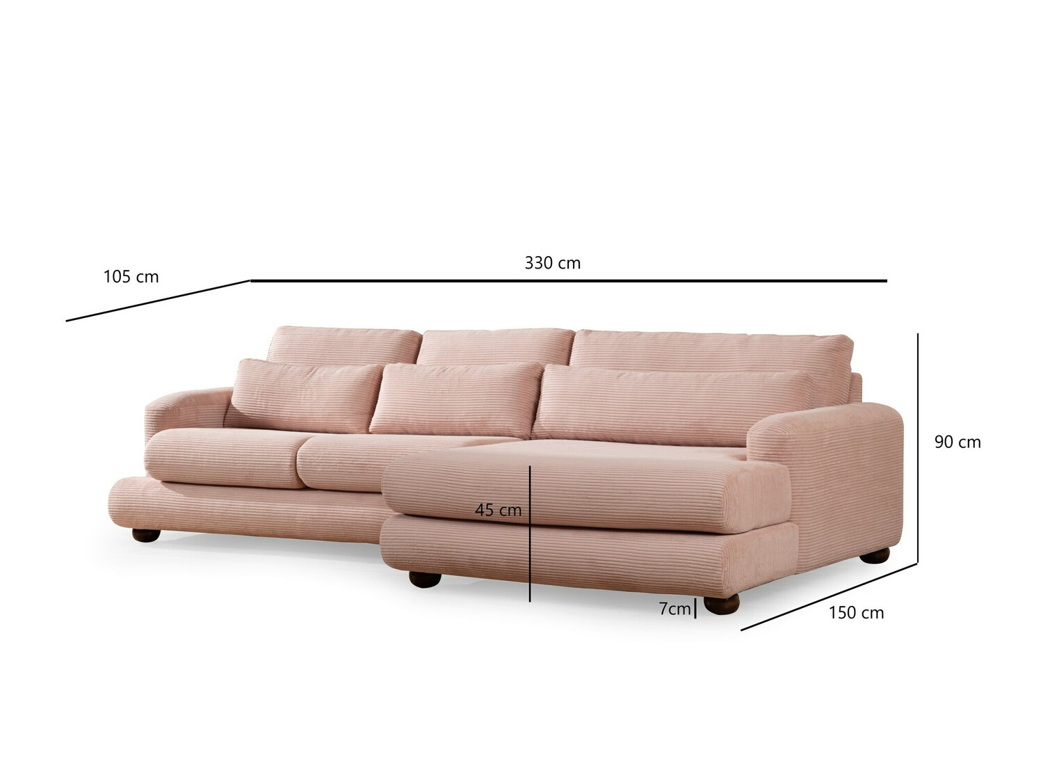 Угловой диван Altadena 329