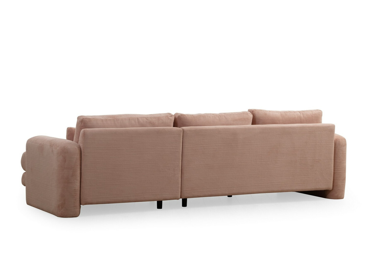 Stūra dīvāns Altadena 333 (Dusty rozā)