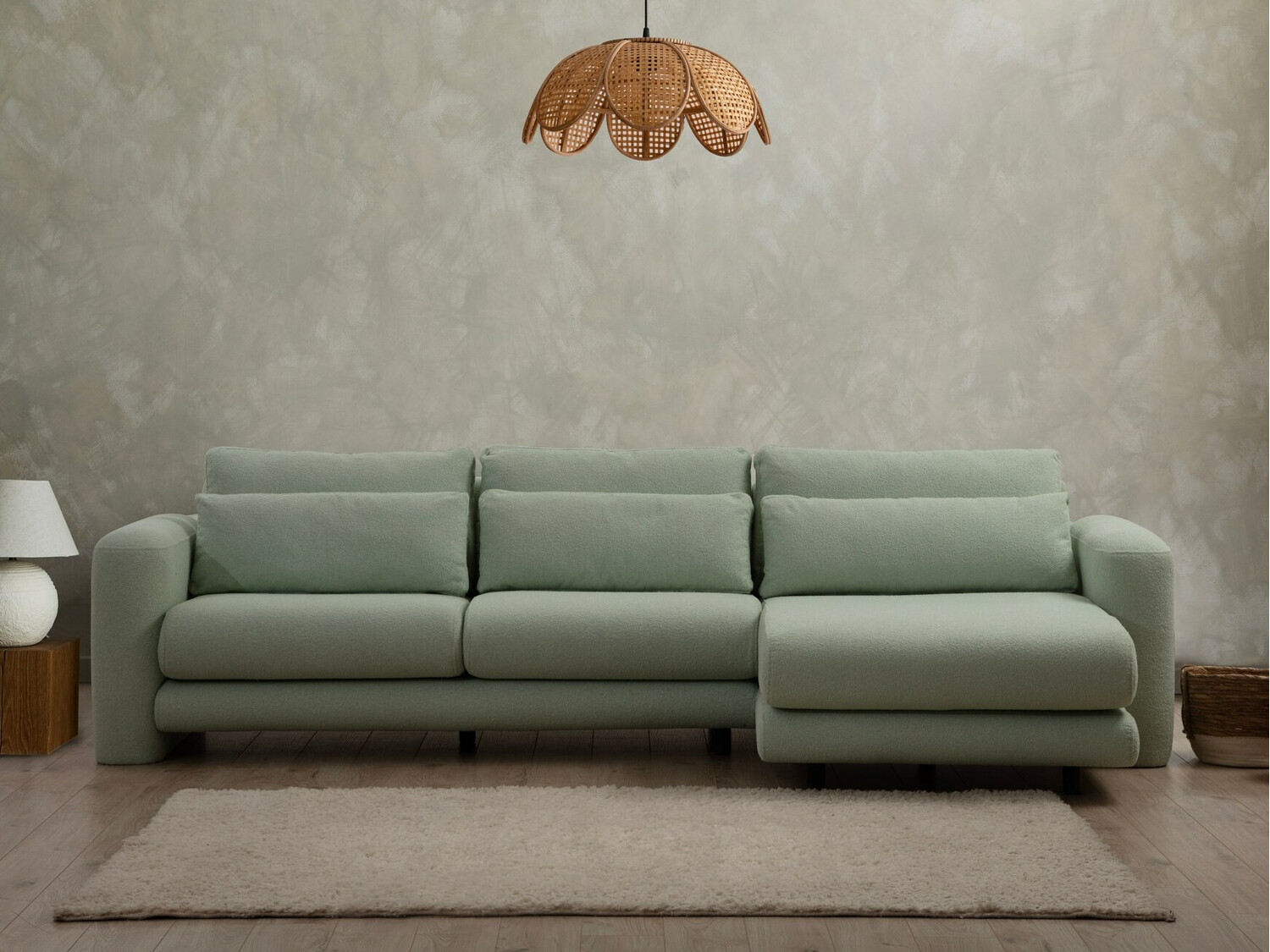 Угловой диван Altadena 333 (Зелёный)