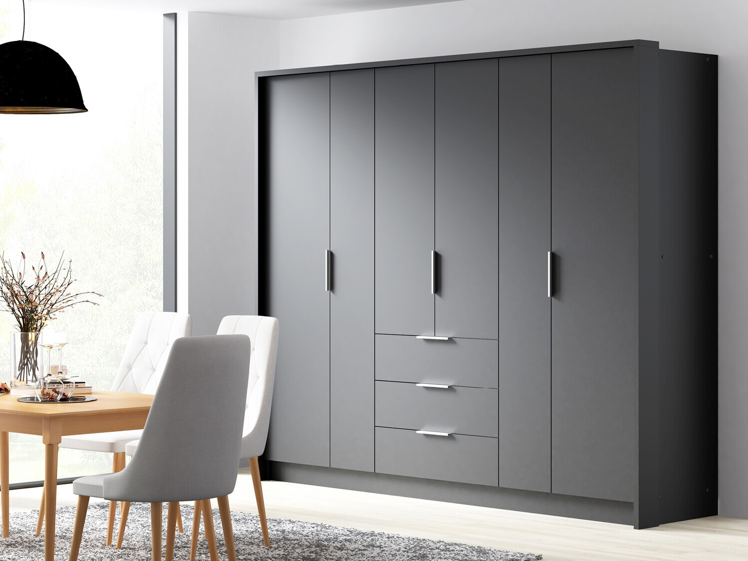 Шкаф Honolulu 180 (Графит)