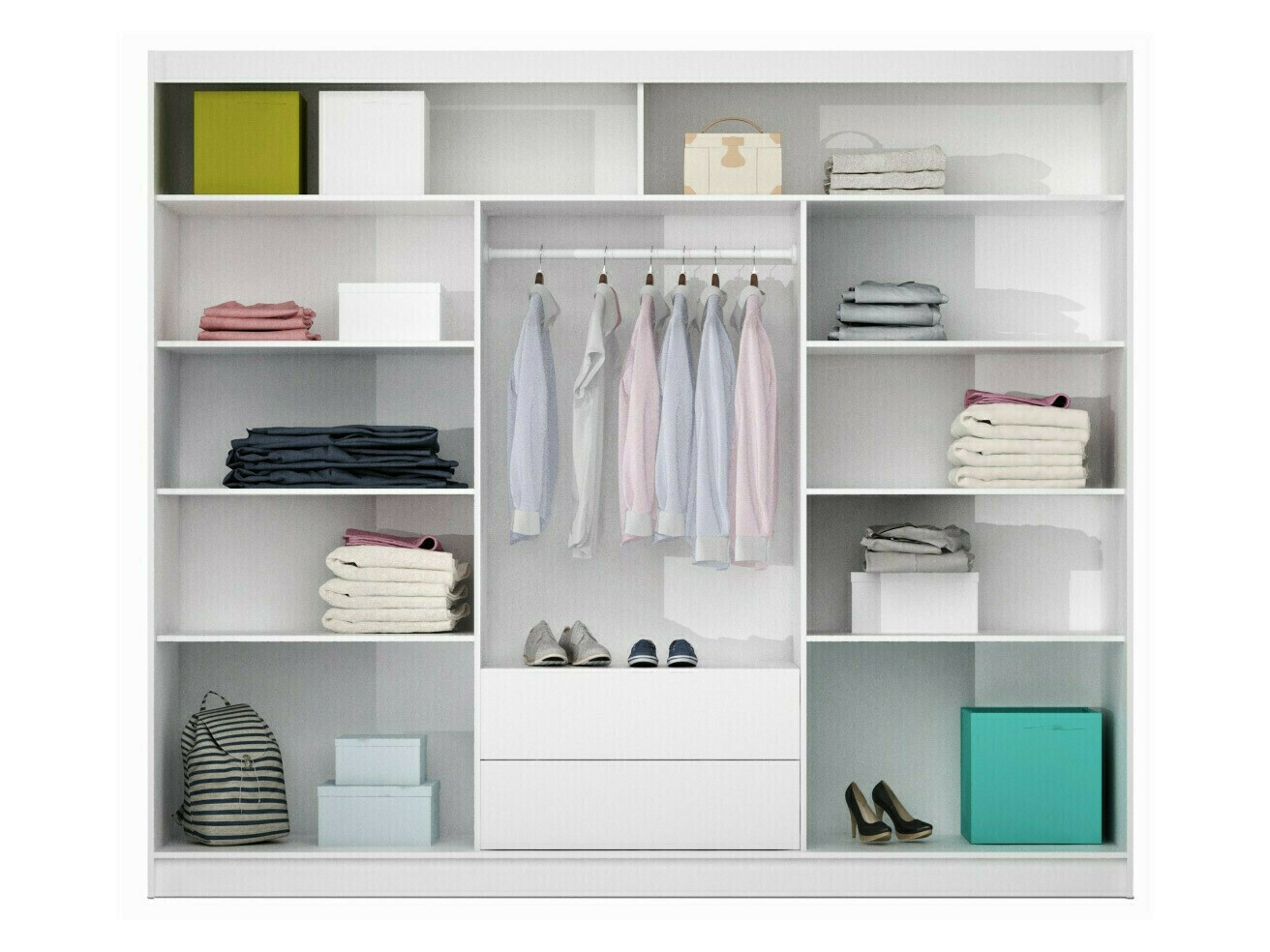 Skapis Honolulu 109 (Lava + Canyon ozols)