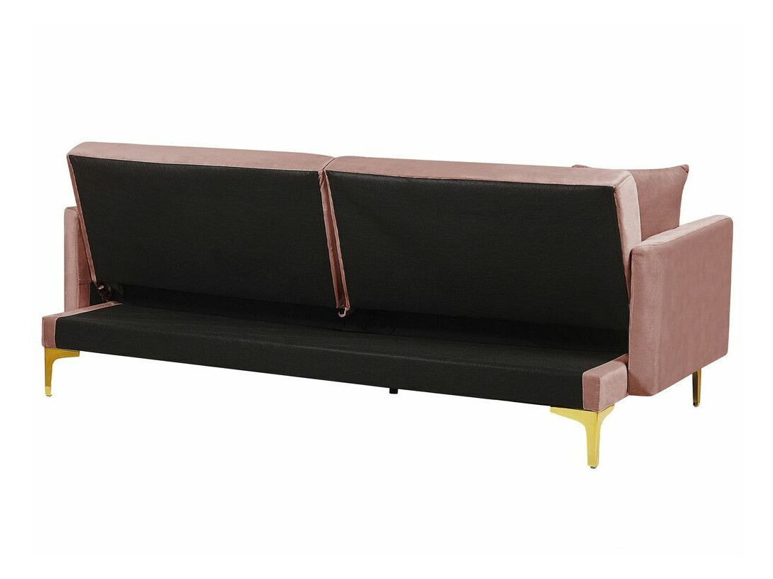 Dīvāns gulta Berwyn 161 (Tumši rozā)