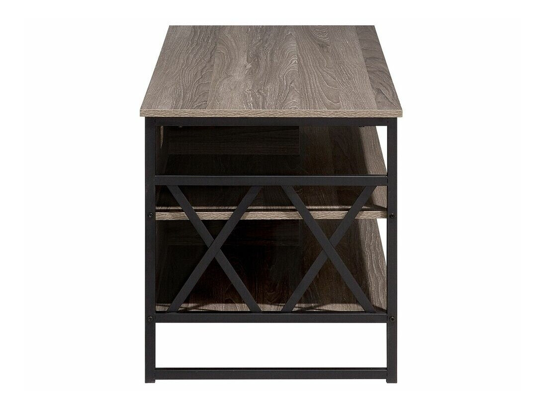 TV galds Berwyn 164 (Melns + Taupe)