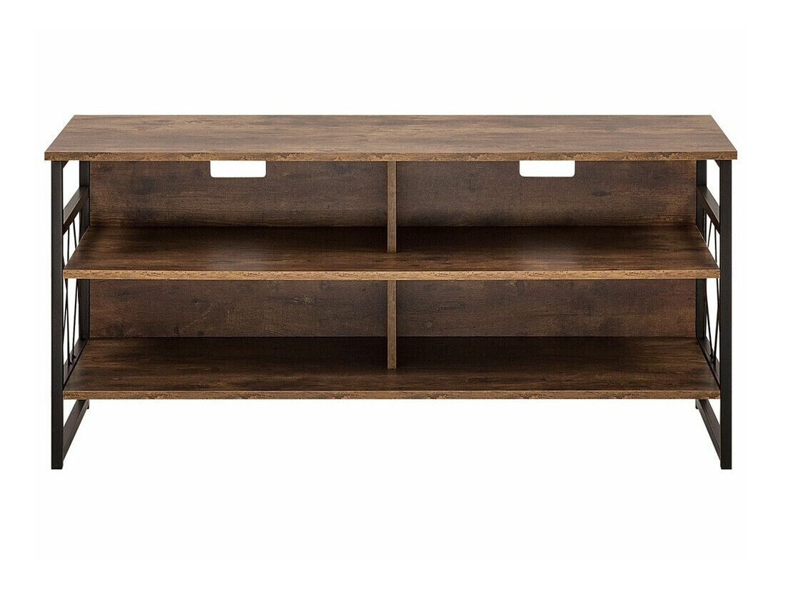 TV galds Berwyn 164 (Melns + Tumšs koks)