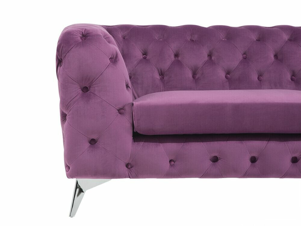 Chesterfield dīvāns Berwyn 185 (Violets)
