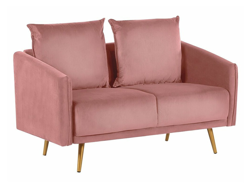 Dīvāns Berwyn 193 (Tumši rozā + Zelta)